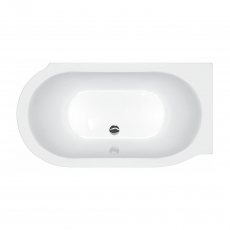 Carron Advantage Offset Corner Acrylic Bath 1500mm x 780mm