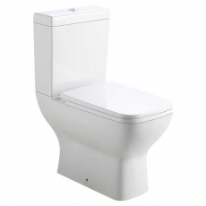 Delphi Bela Close Coupled Toilet with Soft Close Seat
