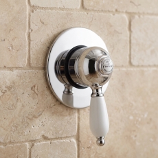 Delphi Highgate Chrome 1-Outlet Manual Concealed Shower Valve