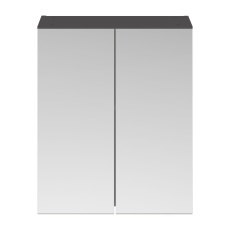 Delphi Horizon 600mm 2-Door Mirrored Bathroom Cabinet