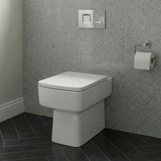 Delphi Malibu Back to Wall Toilet (inc Soft Close Seat)