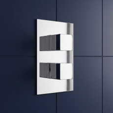 Delphi Nexus Chrome 1-Outlet Dual Concealed Shower Valve