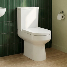 Delphi Nimbus Close Coupled Toilet (inc Soft Close Seat)