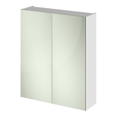 Delphi Nordic 600mm 2-Door Mirrored Bathroom Cabinet