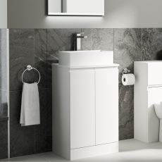 Delphi Penthouse 500mm 2-Door Floor Standing Countertop Vanity Unit