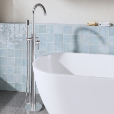Delphi Sedona Chrome Freestanding Bath Shower Mixer Tap (inc Kit)