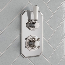 Delphi Windsor Chrome 2-Outlet Dual Concealed Shower Valve