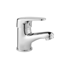 Deva Adore Mini Mono Basin Mixer Tap with Clicker Waste - Chrome