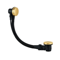 Deva 1 1/2 Inch Bath Pop Up Waste - Gold