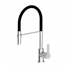 Deva Ellesmere Flexi Pull-Out Kitchen Sink Mixer Tap - Chrome