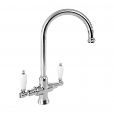 Deva Georgian Mono Kitchen Sink Mixer Tap Chrome
