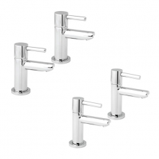 Deva Insignia Basin Taps and Bath Taps - Chrome