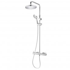 Deva Kiri MK2 Cool To Touch Bar Shower Valve with Shower Kit and Fixed Head - Chrome