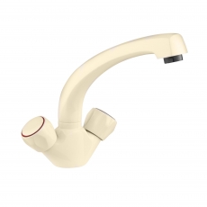 Deva Profile Mono Kitchen Sink Mixer Tap Beige