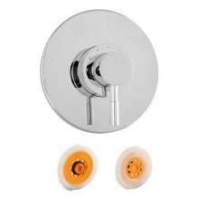 Deva Vision Concealed Sequential Shower Valve & Flow Regulator 8 Litres - Chrome