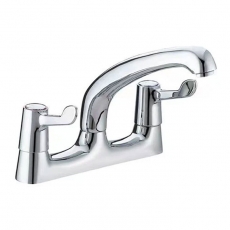 Deva Vitality Deck Mounted Kitchen Sink Mixer Tap - Chrome