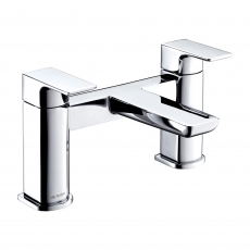 Deva Wai Bath Filler Tap Pillar Mounted - Chrome