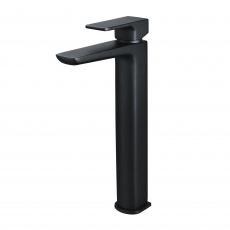 Deva Wai Tall Basin Mixer Tap - Matt Black