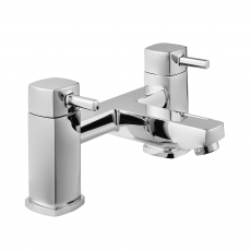 Deva Wexford Pillar Mounted Bath Filler Tap - Chrome