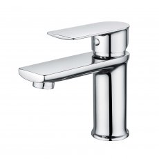 Deva Zonos Mono Basin Mixer Tap with Press Top Waste - Chrome