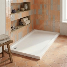 Duchy Carn Anti-Slip 45mm Stone Resin Rectangular Shower Tray