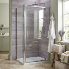 Duchy Pentire 6mm Square Pivot Door Shower Enclosure