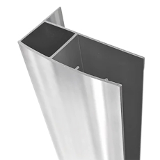 Duchy Pentire Shower Door Extension Profile Chrome (x1)