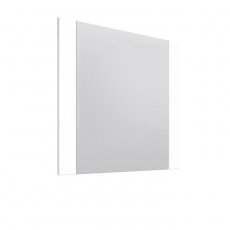 Duchy Vermont Rectangular Bathroom Mirror 600mm H x 450mm W - White