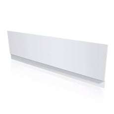 Duchy Waterproof 2-Piece PVC Bath Front Panel 1700mm W x 550mm H - Gloss White