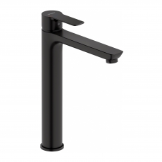 Duravit D-Code Large Basin Mixer Tap without Waste - Matt Black