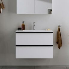 Duravit Durapoint 2-Drawer Wall Hung Vanity Unit with Basin 1000mm Wide