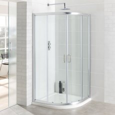 Eastbrook Vantage Quadrant Shower Enclosure 900mm x 900mm - 6mm Glass