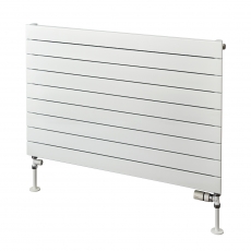 EcoRad Lateral Single Horizontal Radiator 616mm H x 1220mm W (8 Sections) - White