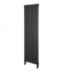 EcoRad Legacy Anthracite 2-Column Radiator 1800mm High x 519mm Wide 11 Sections