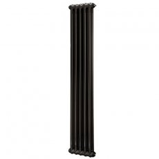 EcoRad Legacy Bare Metal Lacquer 2-Column Radiator 1800mm High x 249mm Wide 5 Sections