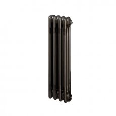 EcoRad Legacy Bare Metal Lacquer 3-Column Radiator 500mm High x 204mm Wide 4 Sections