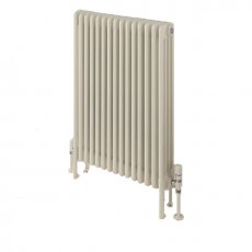 EcoRad Legacy White 4-Column Radiator 600mm High x 699mm Wide 15 Sections