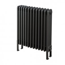 EcoRad Legacy Anthracite 4-Column Radiator 600mm High x 609mm Wide 13 Sections