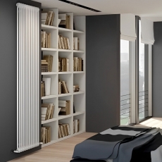 EcoRad Legacy White 2-Column Radiator 1800mm High x 519mm Wide 11 Sections