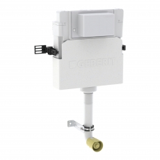 Geberit Alpha Concealed Cistern 6/3 litres Installation Height 1090mm - White