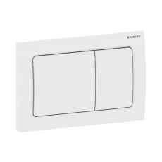 Geberit Alpha01 Square Flush Plate for Dual Flush