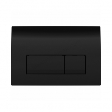 Geberit Delta50 Flush Plate for Dual Flush - Black