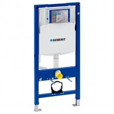 Geberit Duofix 1120mm H WC Toilet Frame with Sigma Cistern - Blue