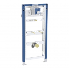 Geberit Duofix Universal Urinal Frame for Spray Head 500mm W x 1120 - 1300mm H - Blue