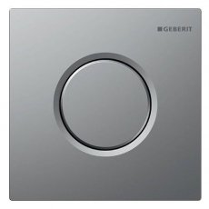 Geberit Hand Operated Pneumatic Urinal Control Sigma01 - Matt Chrome