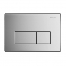 Geberit Kappa50 Dual Flush Plate Gloss Chrome