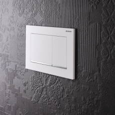 Geberit Omega30 Square Flush Plate for Dual Flush