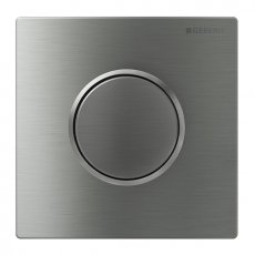 Geberit Type 10 Hytouch Hand Operated Pneumatic Urinal Flushing Control - Brushed Stainless Steel