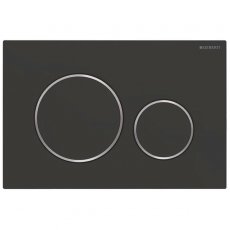 Geberit Sigma20 Dual Flush Plate - Matt Black