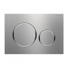 Geberit Sigma20 Dual Flush Plate Brushed Stainless Steel